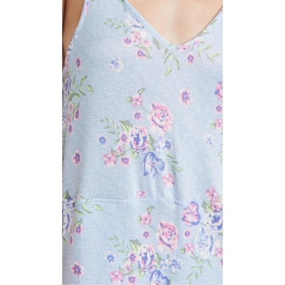 YOU SAY • Floral Pant Jumpsuit Kentucky Blue - Picture 5 of 6